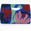 Beaded Handbag- Reef Blue